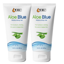 Load image into Gallery viewer, 40% OFF 2-Pak Akin Aloe Blue Moisturizing Gel... Aloe the number 1 ingredient!