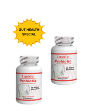Load image into Gallery viewer, 2-pak Inside Probiotic Bacillus Coagulans Capsules - 60 Capsules - 15% off