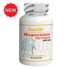 Load image into Gallery viewer, Magnesium Glycinate for sleep and relaxation support... only 1 capsule when the competitors require 2!