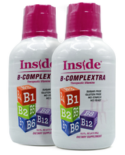 Load image into Gallery viewer, 2-pak Inside B-Complextra Therapeutic Liquid Vitamins 16 oz. - 50% off!!