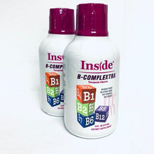 Load image into Gallery viewer, Inside B-Complextra Therapeutic Liquid Vitamins 16 oz. (2-Pack-34.5% off) $1.22 per oz.! Incredible 95% absorption rate.  Contains 10 B Vitamins and more! Increase energy levels with a great tasting liquid!  Expiration 2025
