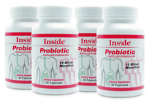 Load image into Gallery viewer, 4-pak Inside Probiotic Bacillus Coagulans Capsules 120 count  35% off!