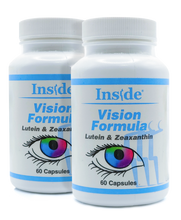 Load image into Gallery viewer, 2-pak Inside Vision Formula Capsules with Lutein/Zeaxanthin - 120 Capsules -  Expiration 9/30/26