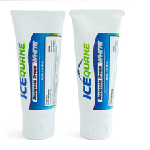 Load image into Gallery viewer, 2-pak IceQuake White Analgesic Cream - 2 oz. Buy more and save. 14% off! See our 3-pak for best pricing. Free Shipping