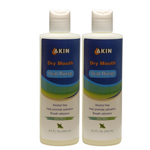 Load image into Gallery viewer, Wellness Brands by Akin Oral Rinse for Dry Mouth - 2 8-oz bottles - Expiration 1/31/25
