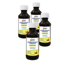 Load image into Gallery viewer, Akin Expectorant Formula with Guaifenesin (Strawberry-Banana) 4 4oz bottles - (38% off) $1.25 per oz! - buy more and save! Expiration 2025!
