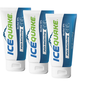 IceQuake Maximum Strength Gel - 3 pack - EXPIRATION 2/28/26!