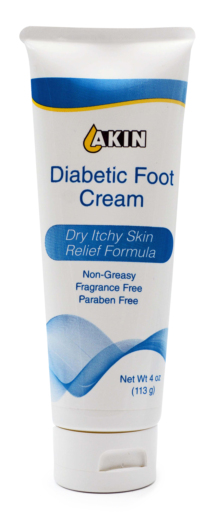 Akin Diabetic Foot Cream  (4 oz tube)