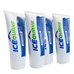 IceQuake White Analgesic Cream 4 pack (2 oz tubes)