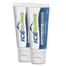 Load image into Gallery viewer, IceQuake White Analgesic Cream - 2 oz. (2 pack – $3.25 per oz.!) Buy more and save...see our 4 pack. Expiration 2025
