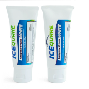 IceQuake White Analgesic Cream - 2 oz. (2 pack – $3.25 per oz.!) Buy more and save...see our 4 pack. Expiration 2025